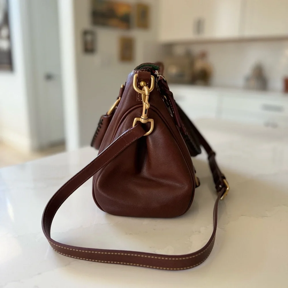 Dooney & Bourke Chesnut Satchel - Picture 4 of 10